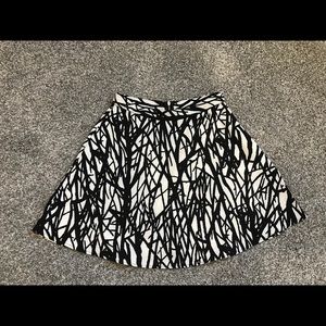 Black and White Forever21 Skirt- NWOT